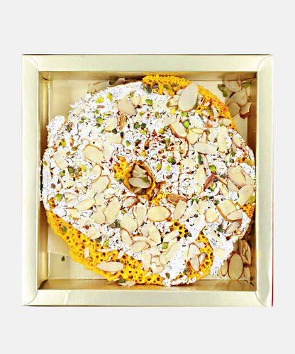 Desi Ghee Ghevar Sweet 1 Piece
