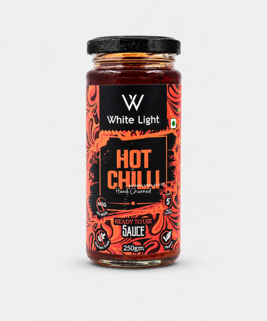 White Light Hot Chilli Sauce 250 Gm