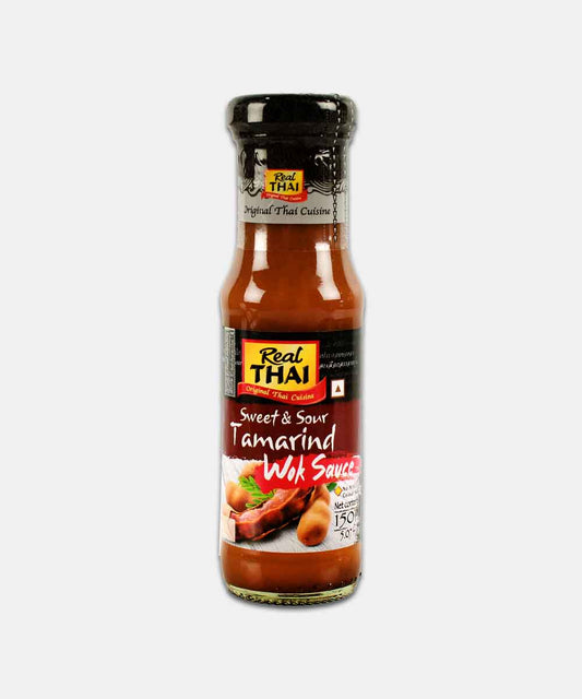 Real Thai Sweet & Sour Tamarind Wok Sauce 150 Ml