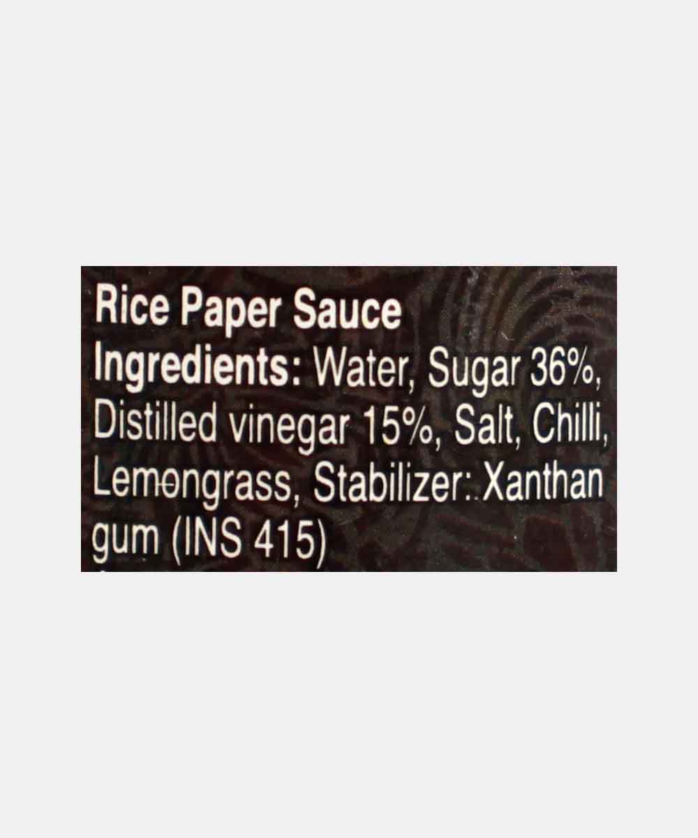 Real Thai Rice Paper Sauce 200 Ml