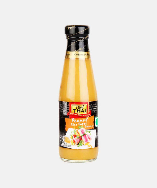 Real Thai Peanut Rice Paper Sauce 185 Ml