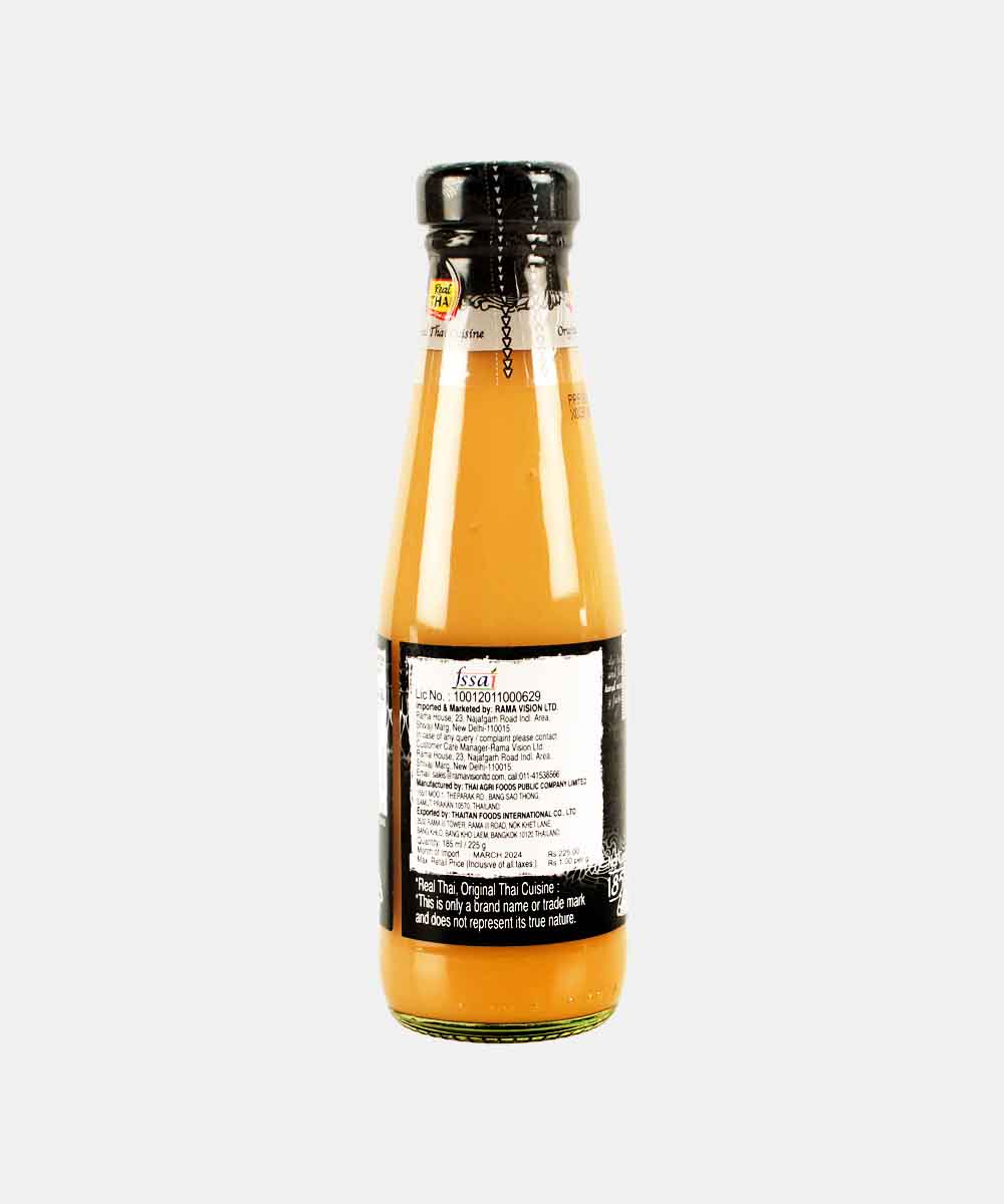 Real Thai Peanut Rice Paper Sauce 185 Ml
