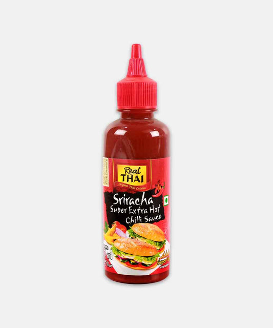 Real Thai Sriracha Super Extra Hot Chilli Sauce 250 Ml