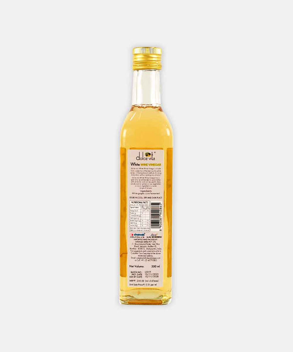 DOLCEVITA WHITE WINE VINEGAR 500 ML