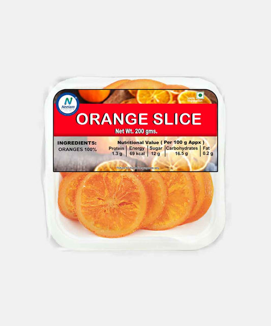 Orange Slice Tray 200 Gm