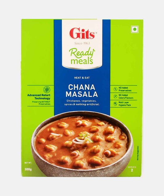Gits Chana Masala Ready Meals 300 Gm