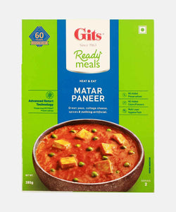 GITS MATAR PANEER READY MEALS 285