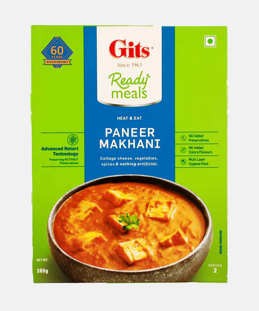Gits Paneer Makhani Ready Meals 285 Gm