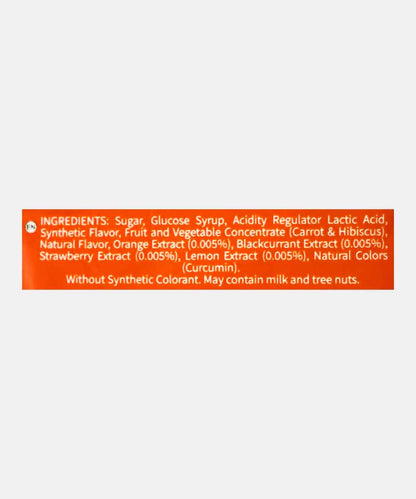 Foxs Fruits Crystal Clear Candy 90 Gm