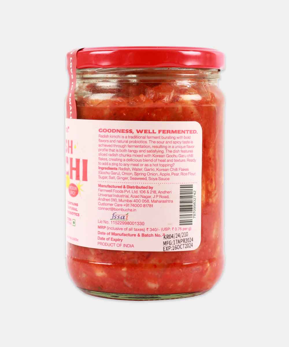 Bombucha Radish Kimchi Pickle 450 Gm