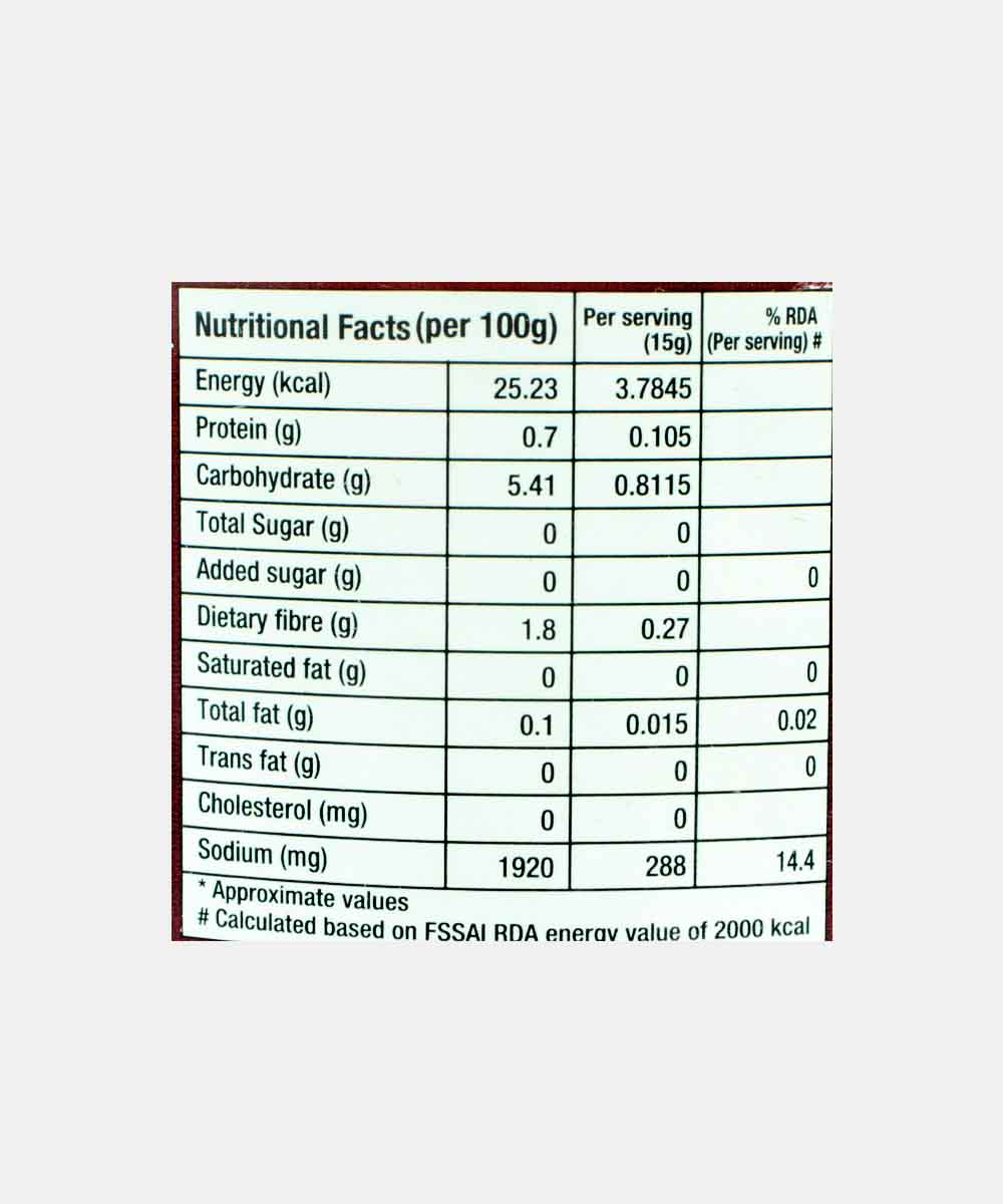 Neo Foods Sliced Red Paprika 350 Gm