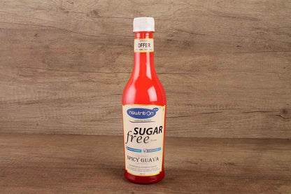Newtrition Spicy Guava Sugar Free Syrup 500 Ml