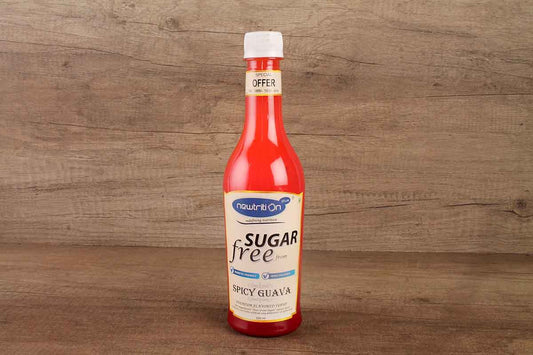 Newtrition Spicy Guava Sugar Free Syrup 500 Ml