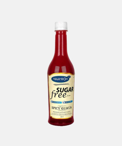 Newtrition Spicy Guava Sugar Free Syrup 500 Ml