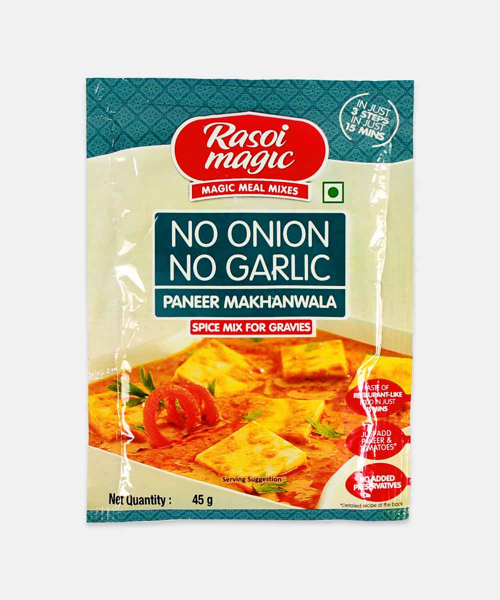 Rasoi Magic Paneer Makhanwala Masala No Onion No Garlic 45 Gm
