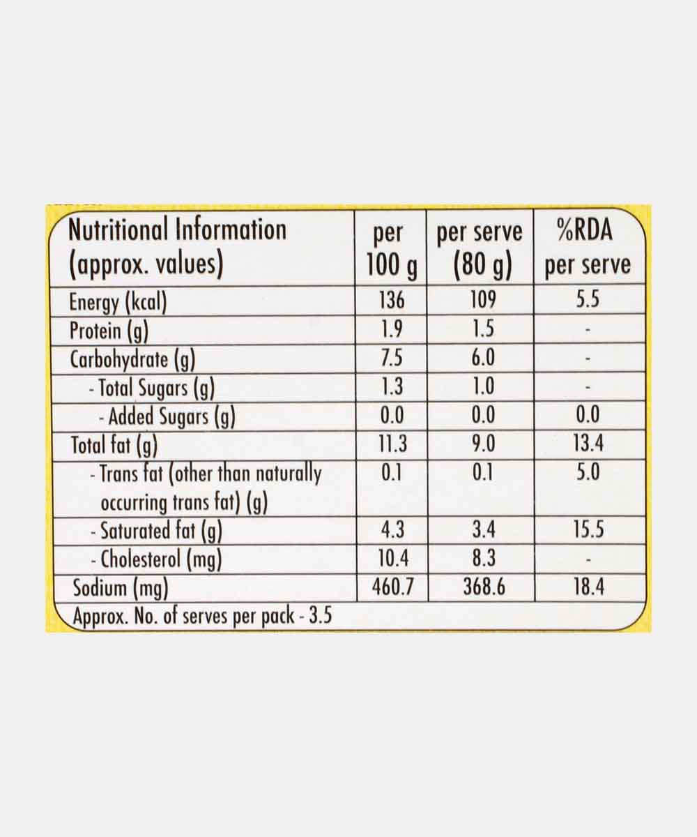 Kitchens Of India Pav Bhaji Heat & Eat 285 Gm