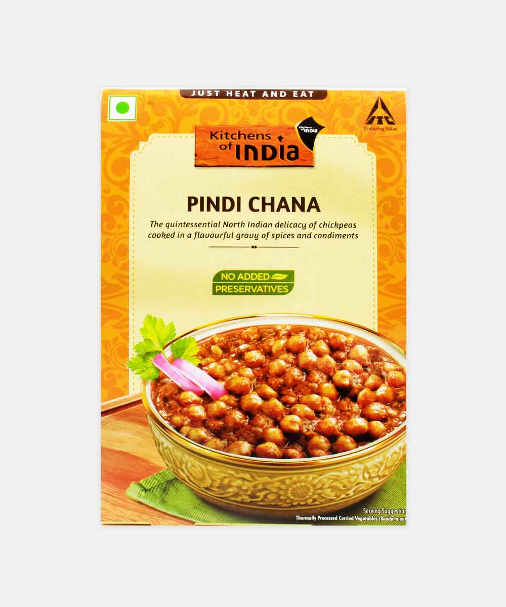 Kitchens Of India Pindi Chana Heat & Eat 285 Gm