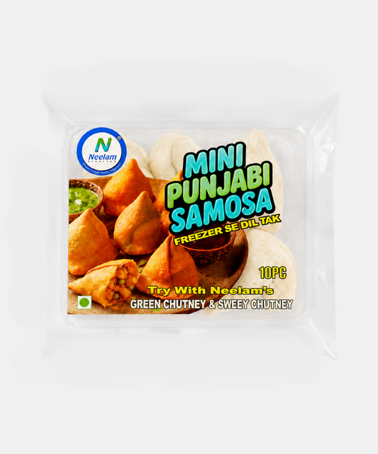 Mini Punjabi Samosa Frozen 10 Pieces