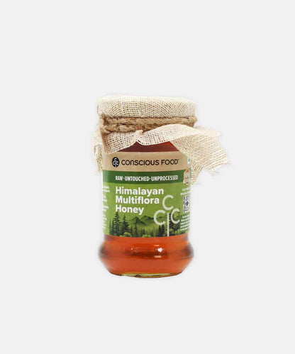 Conscious Food Himalayan Multiflora Honey Raw Natural 200 Gm