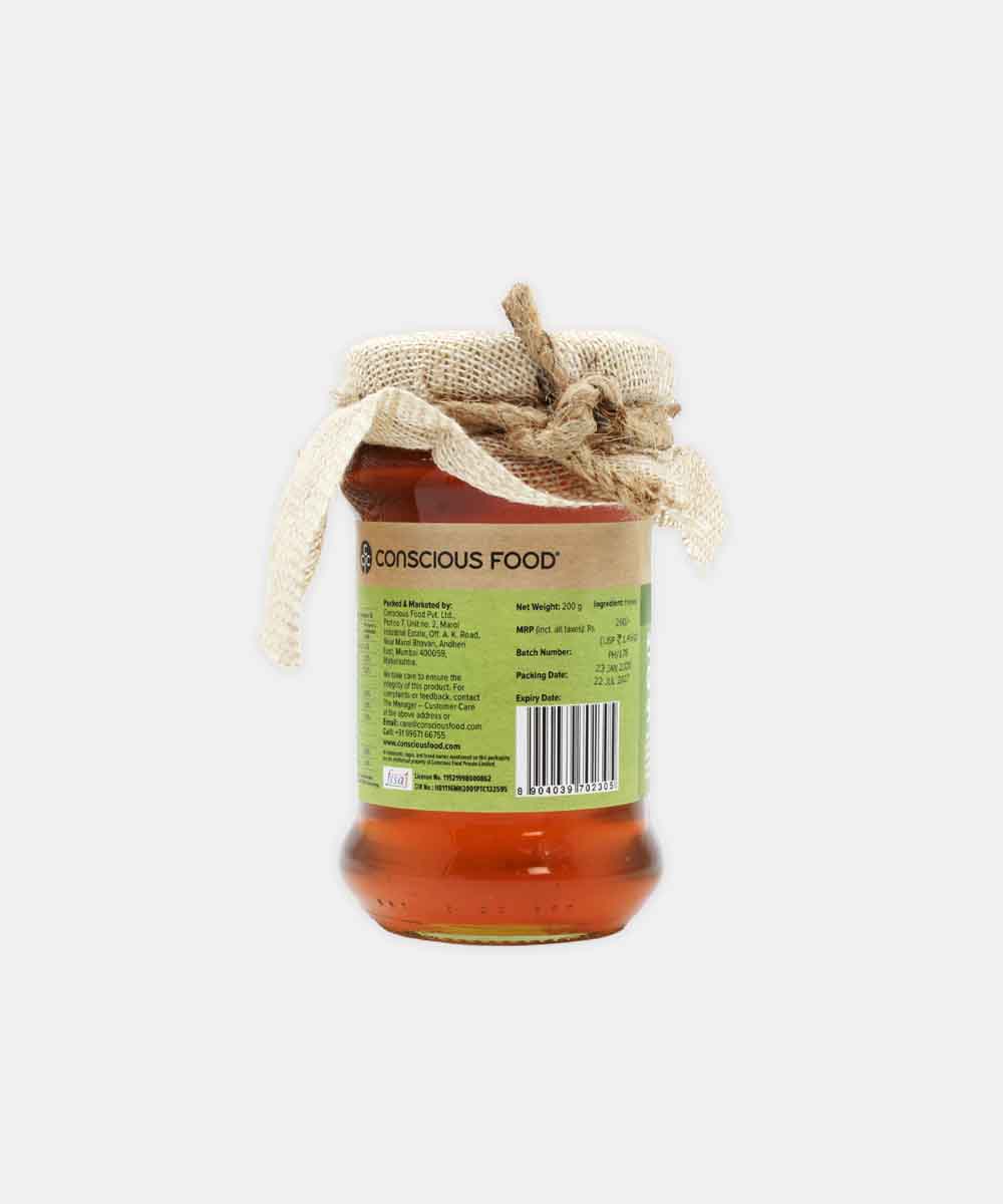 Conscious Food Himalayan Multiflora Honey Raw Natural 200 Gm