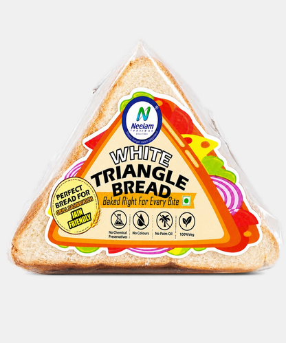White Triangle Bread 8 Pc 300 Gm