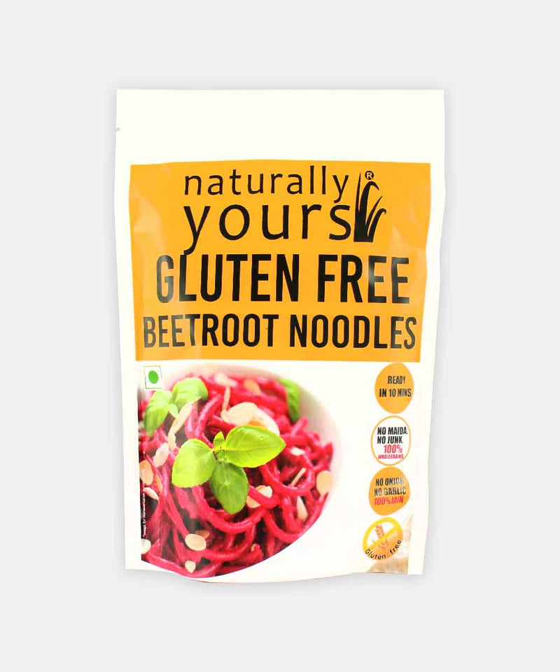 NATURALLY YOURS GLUTEN FREE  BEETROOT NOODLES 100 GM