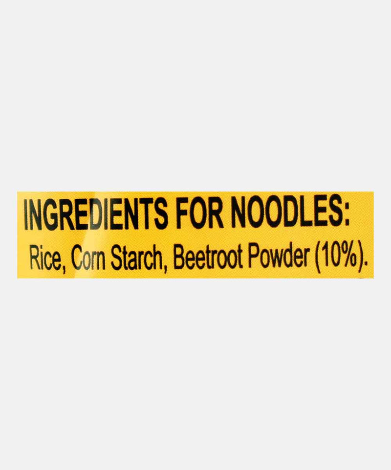 NATURALLY YOURS GLUTEN FREE  BEETROOT NOODLES 100 GM