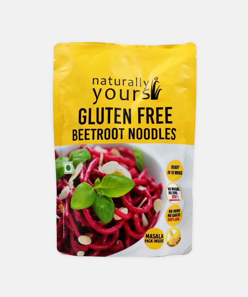 Naturally Yours Gluten Free  Beetroot Noodles 100 Gm