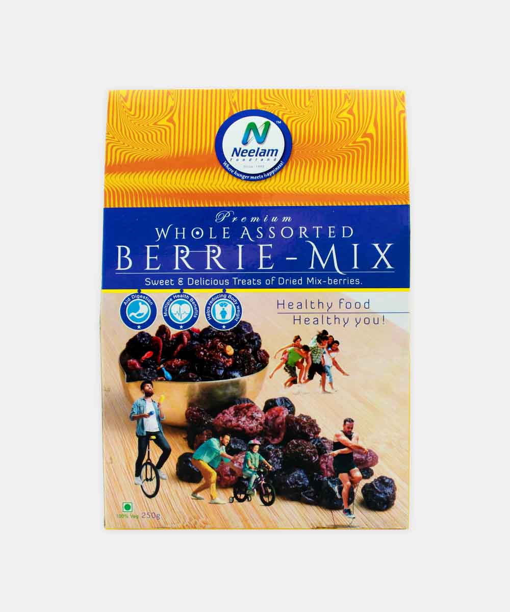 Premium Whole Assorted Berrie Mix 250 Gm