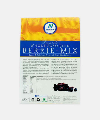Premium Whole Assorted Berrie Mix 250 Gm
