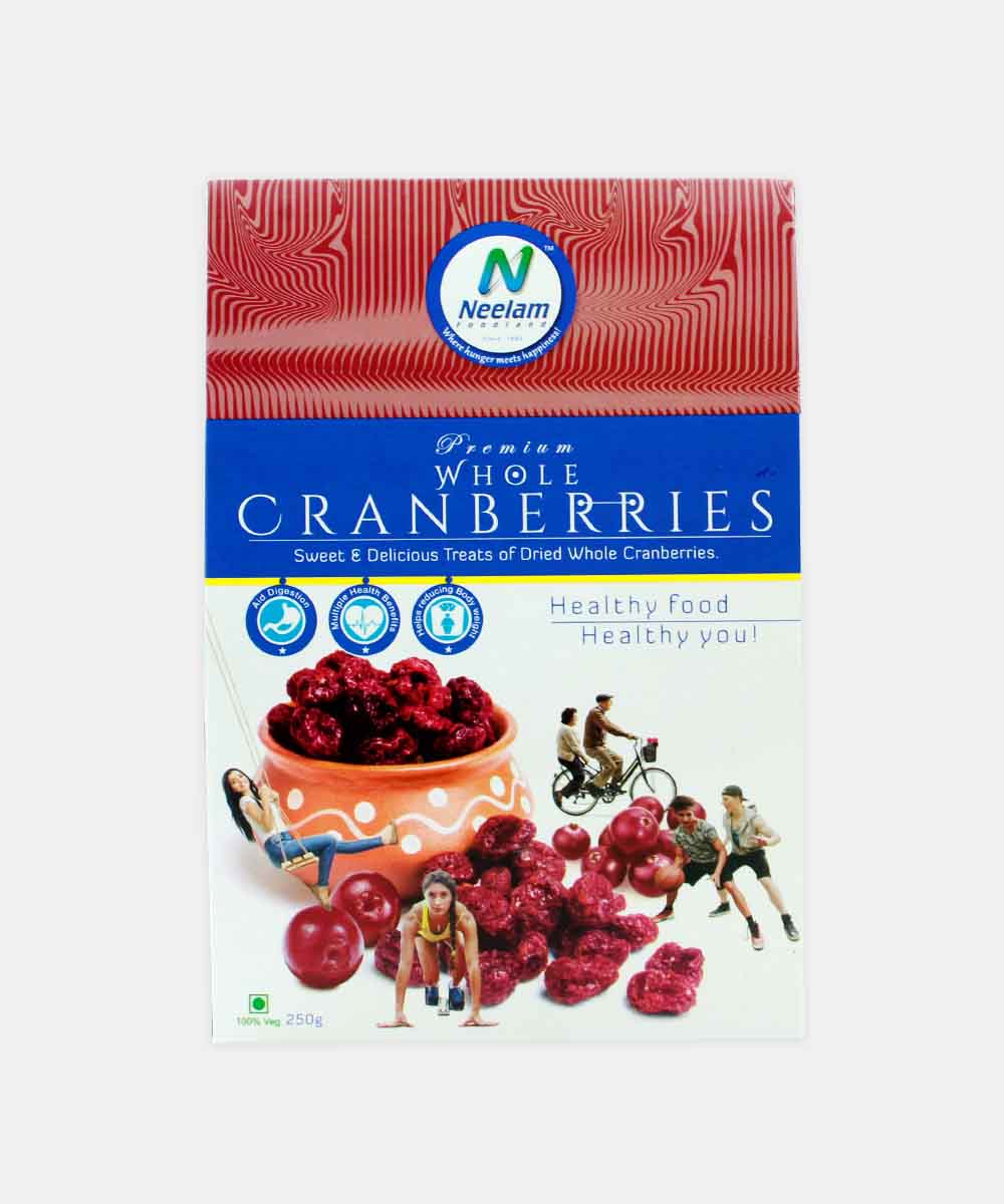 Premium Whole Cranberries 250 Gm