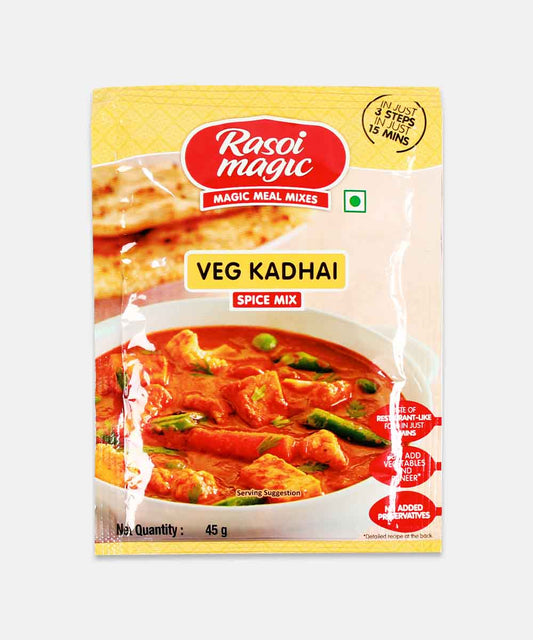 Rasoi Magic Veg Kadhai Spice Mix 45 Gm