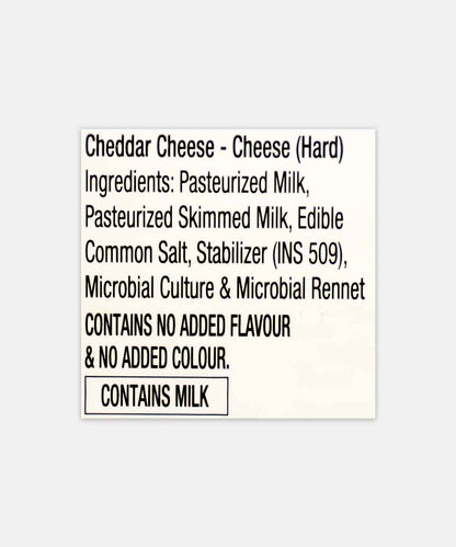 Dlecta Natural Cheddar Cheese 10 Slice 200 Gm