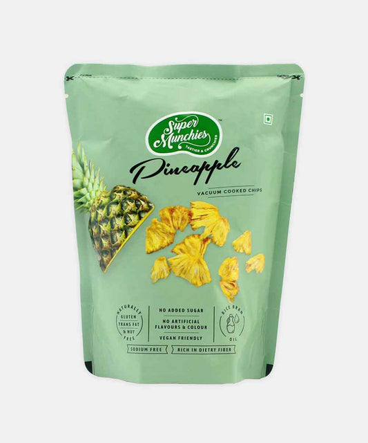 Super Munchies Pineapple Chips 50 Gm