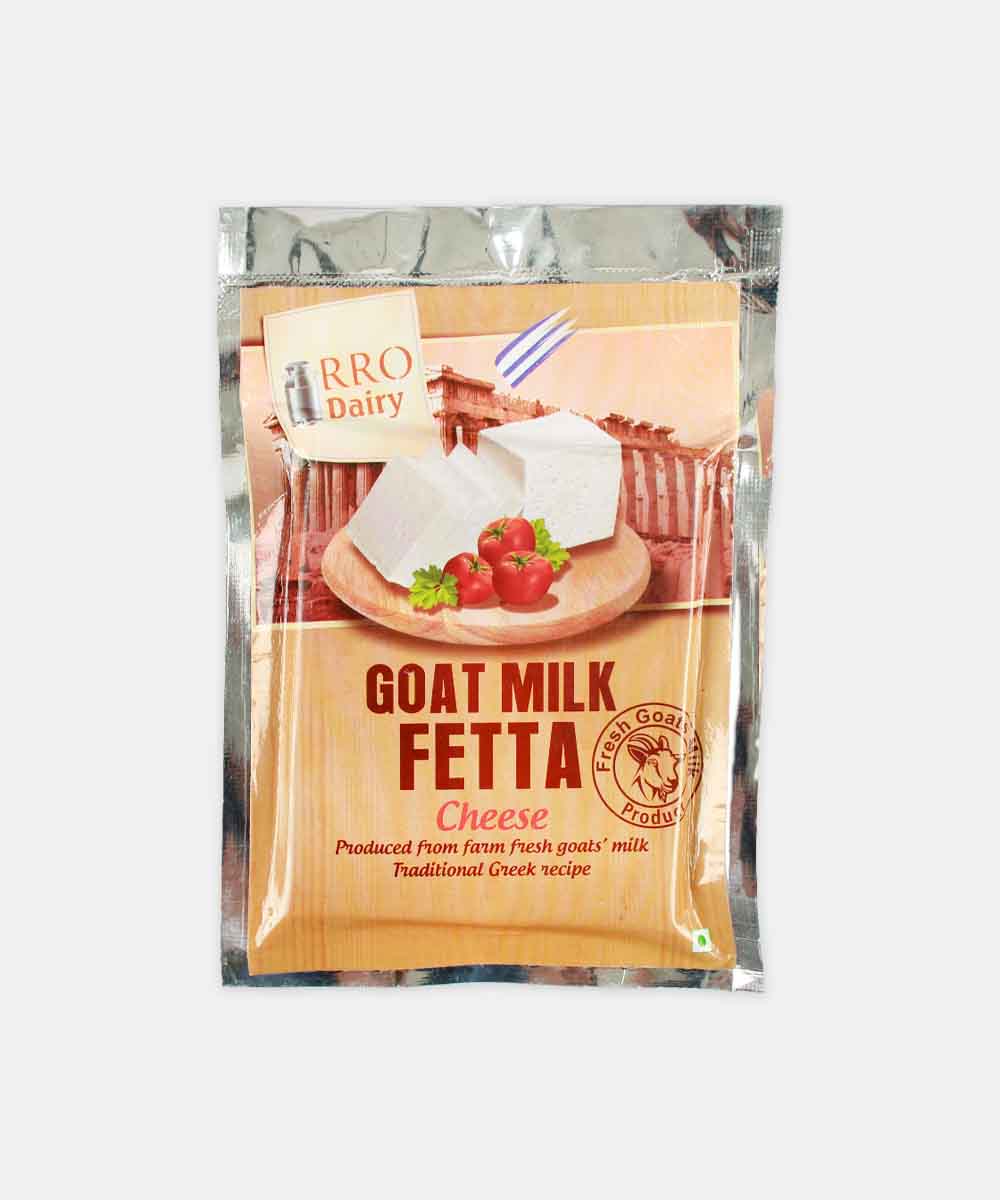 Rro Dairy Goat Milk Fetta Cheese 100 Gm