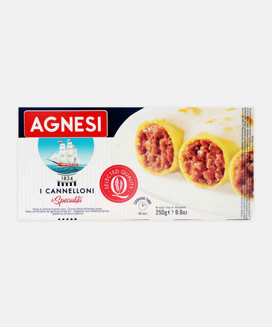 Agnesi I Cannelloni Pasta 250 Gm