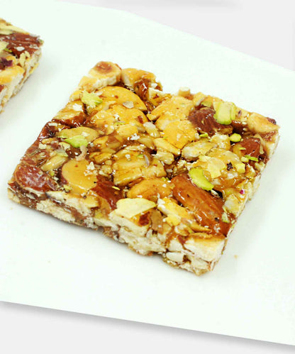 Stevia Kaju Badam Pista Chikki Sweet 250 Gm