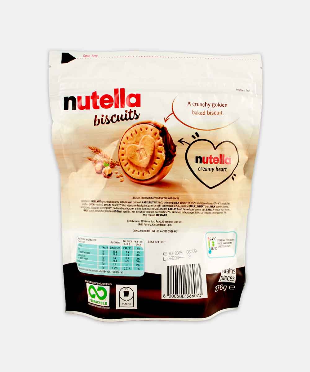 Nutella Biscuits Imported 276 Gm