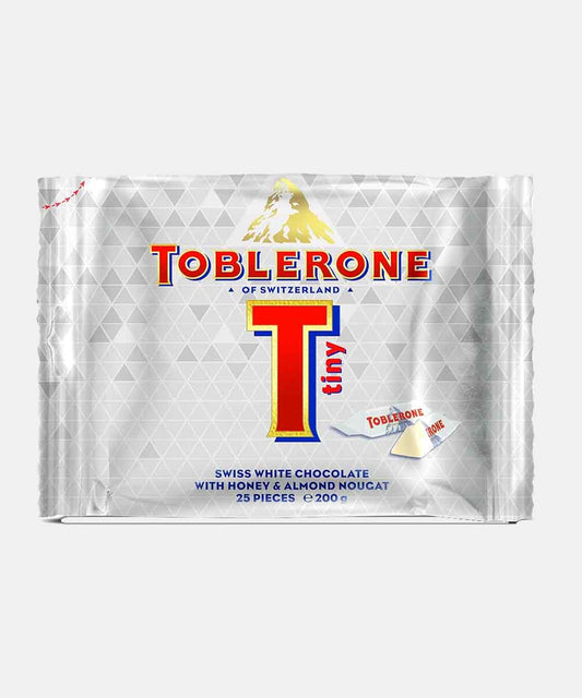 Toblerone Swiss White Minis Chocolate With Honey And Almond Nougat 200 Gm
