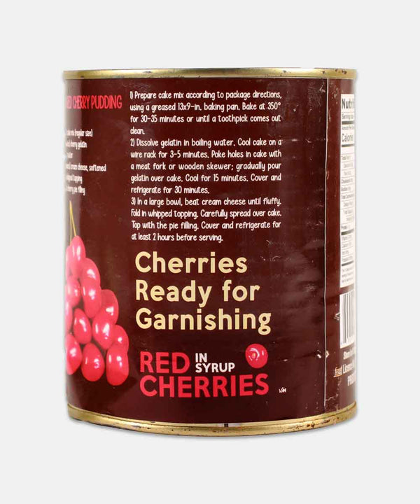SARWAR RED CHERRIES IN SYRUP 850 GM