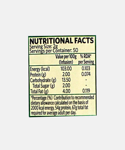 Organic India Classic Tulsi Green Tea Tin 100 Gm