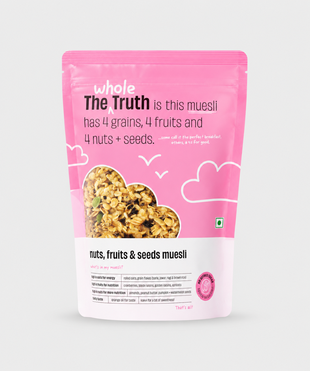 The Whole Truth Nuts,Fruits & Seeds Muesli 350 Gm