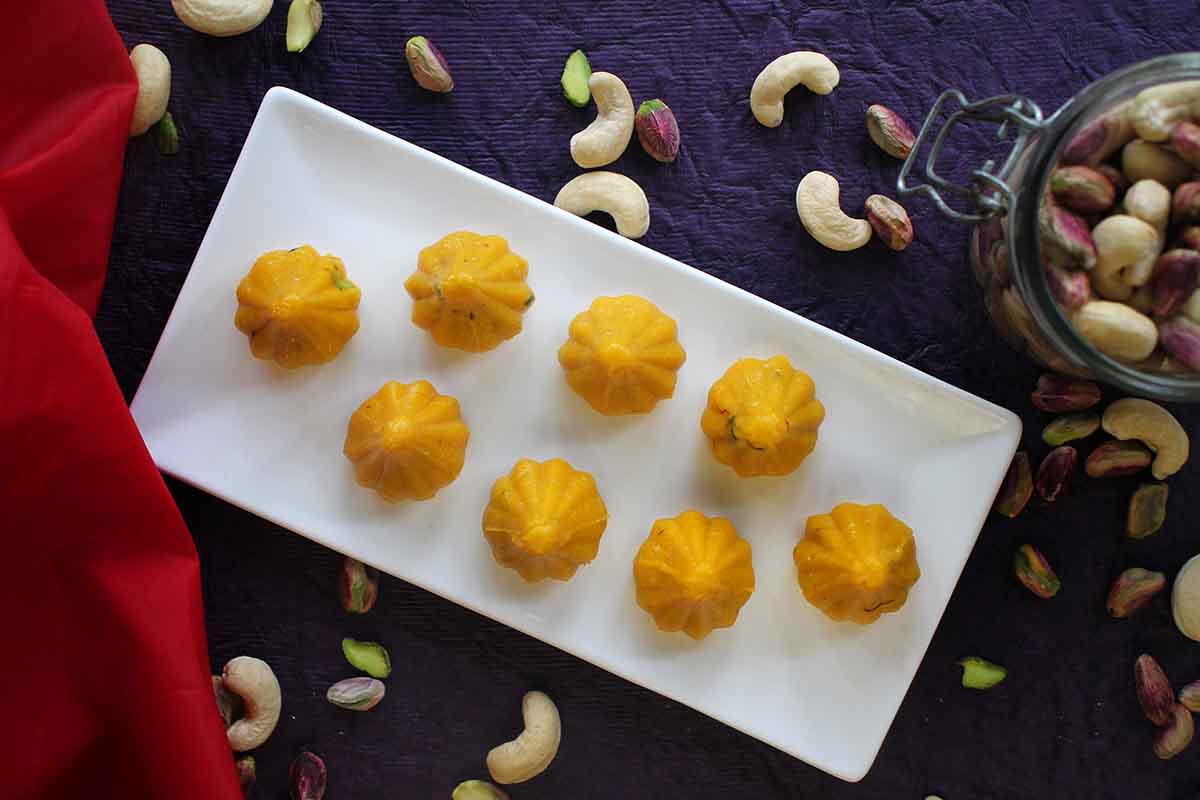 Kesar Kaju Modak 250 Gm