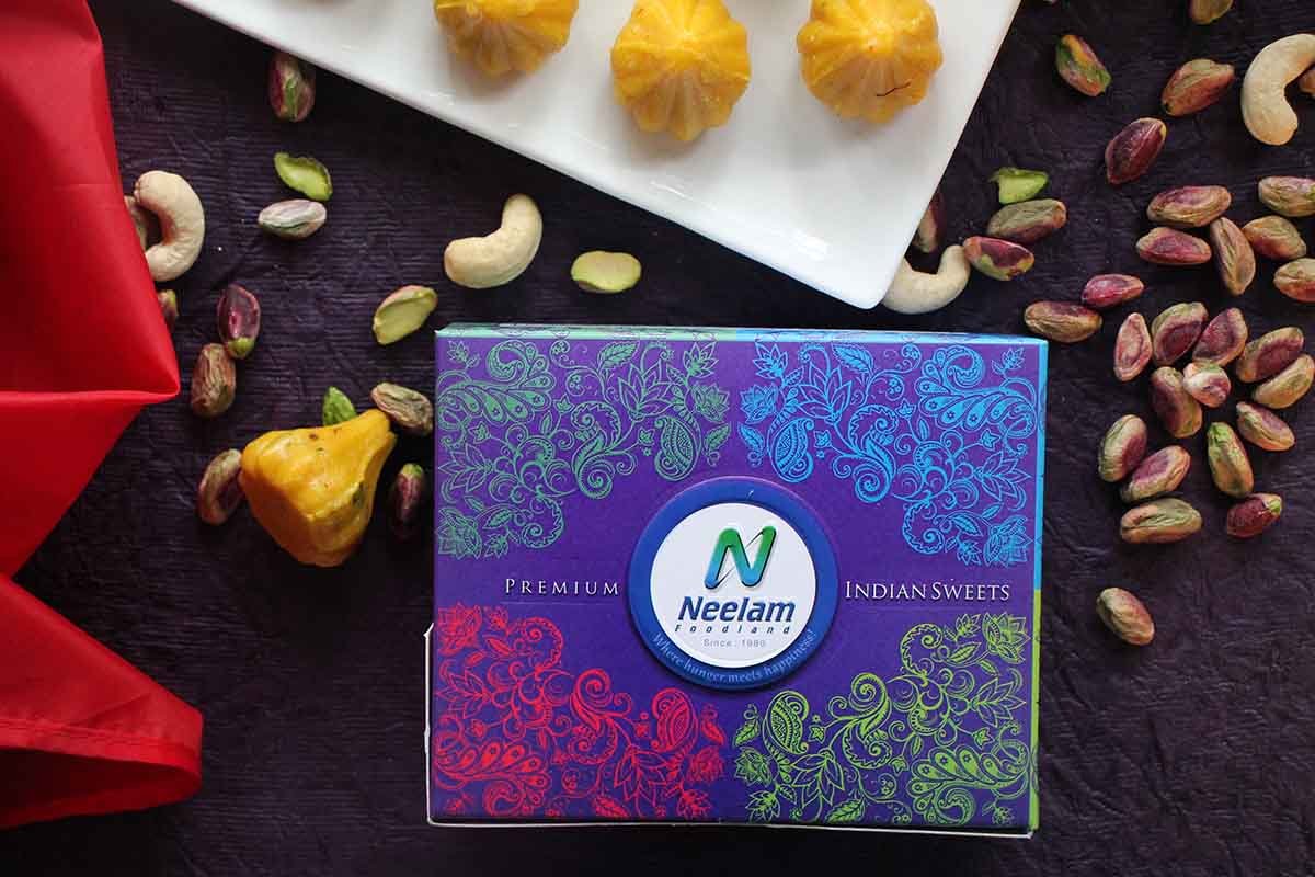 Kesar Kaju Modak 500 Gm