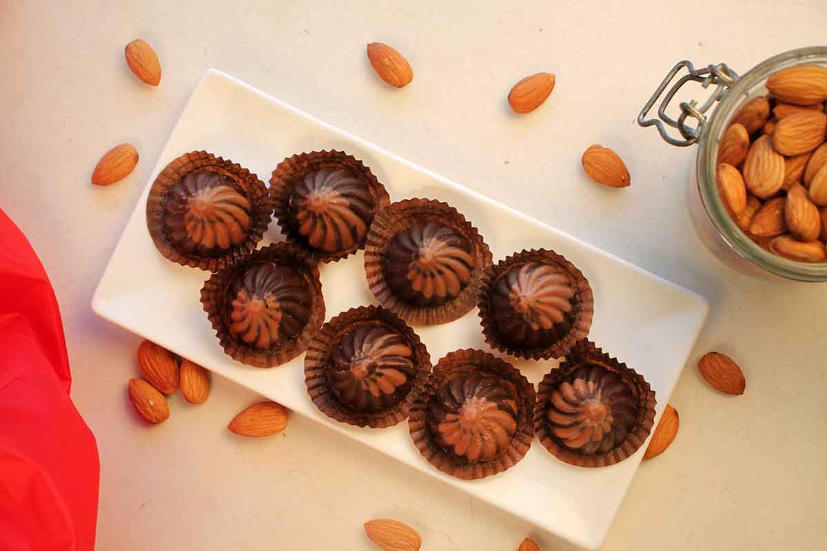 Chocolate Dry Fruit Modak 500 Gm