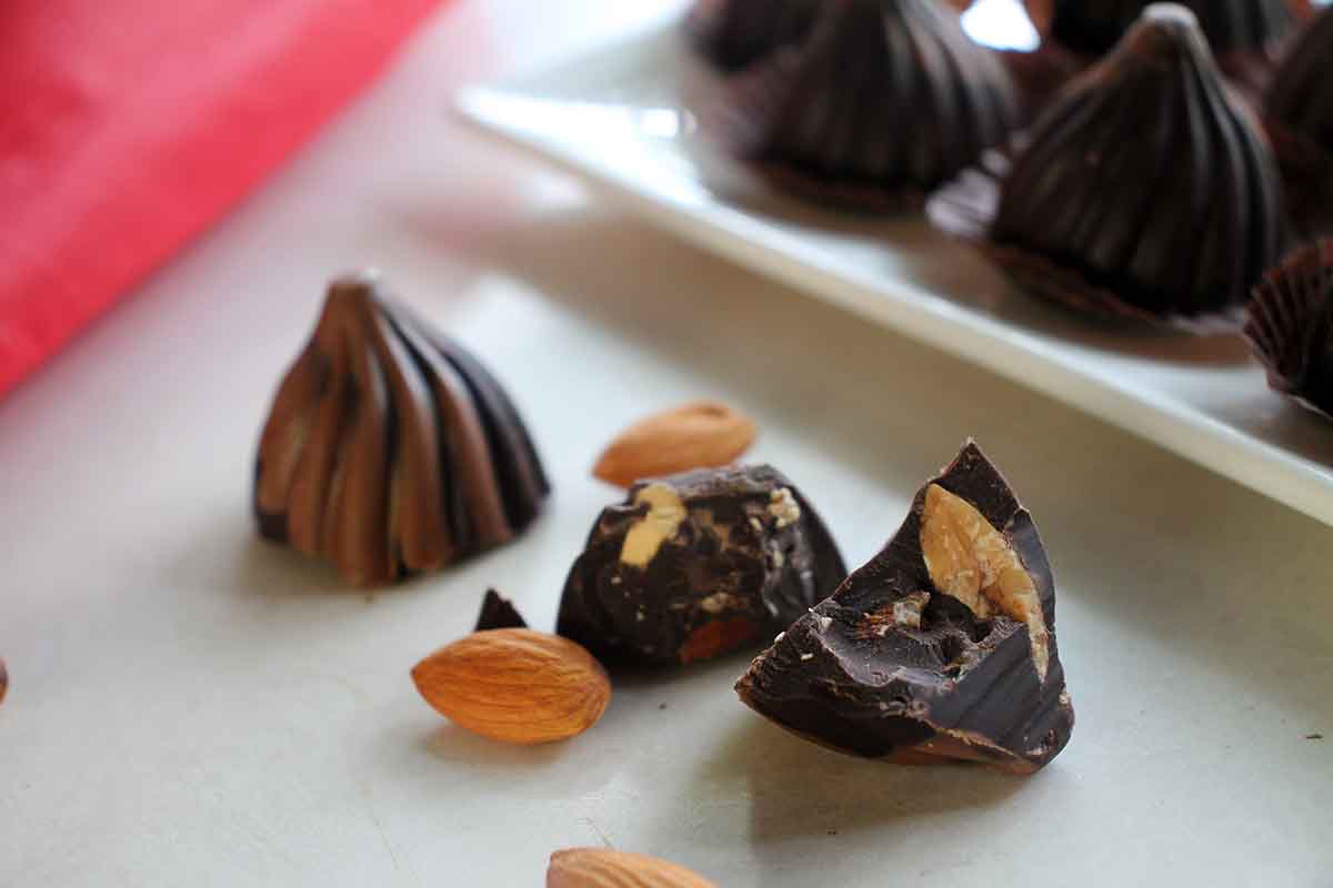 Chocolate Dry Fruit Modak 500 Gm