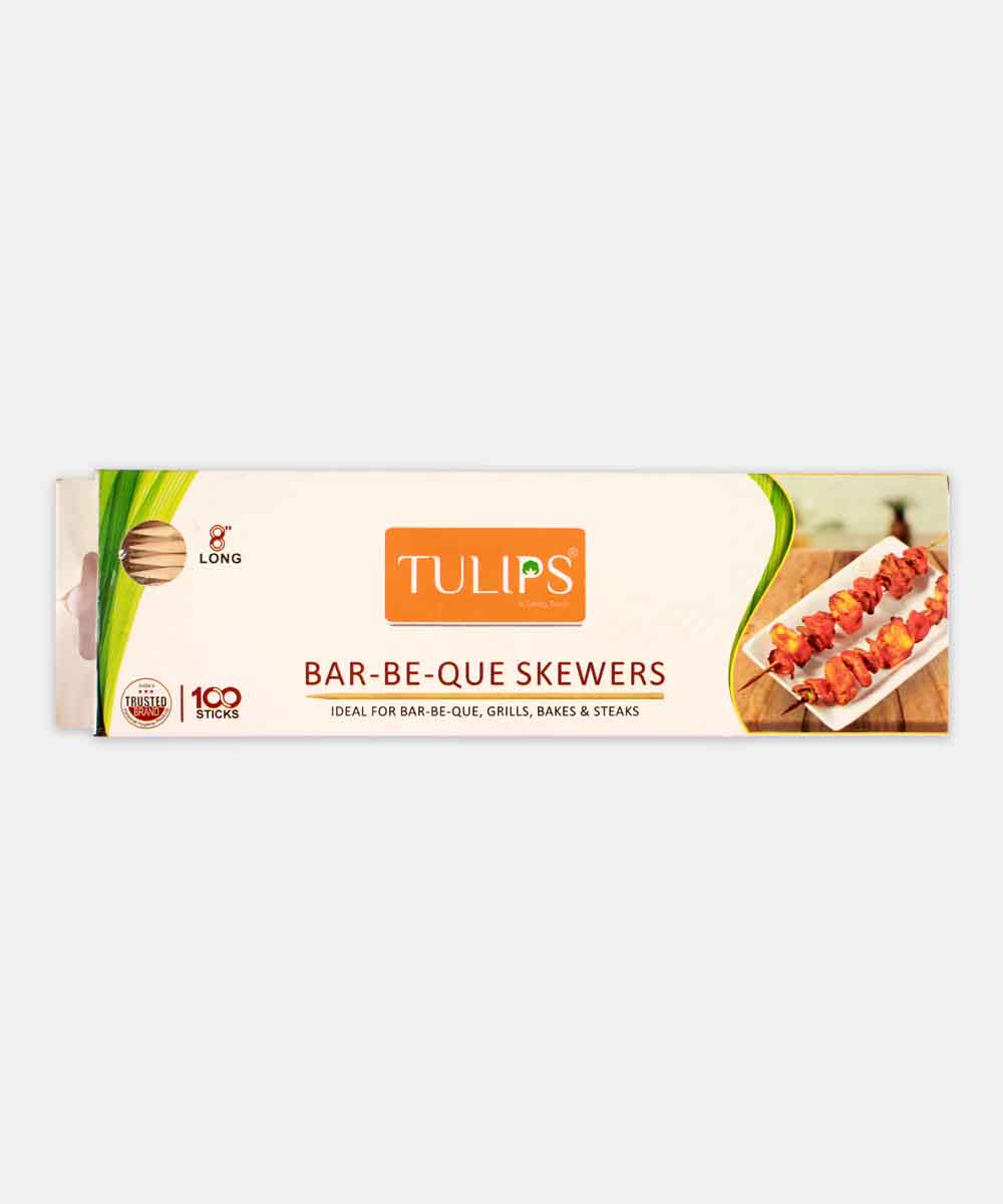 Tulips Bar-Be-Que Skewers 100 Stick
