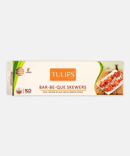Tulips Bar-Be-Que Skewers 100 Stick