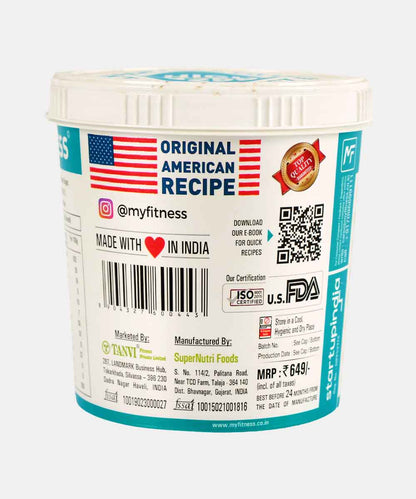 Myfitness Original Peanut Butter Smooth 1.25 Kg