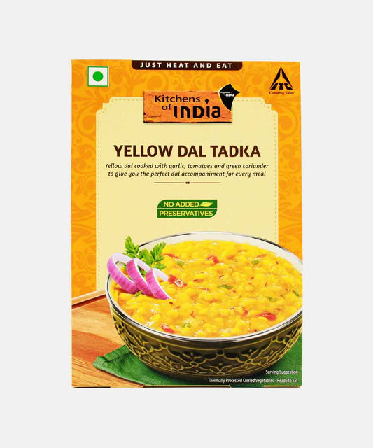 Kitchens Of India Yellow Dal Tadka Heat & Eat  285 Gm